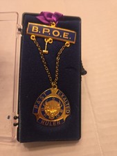 VTG BPOE Elks Past Exalted Ruler Medallion