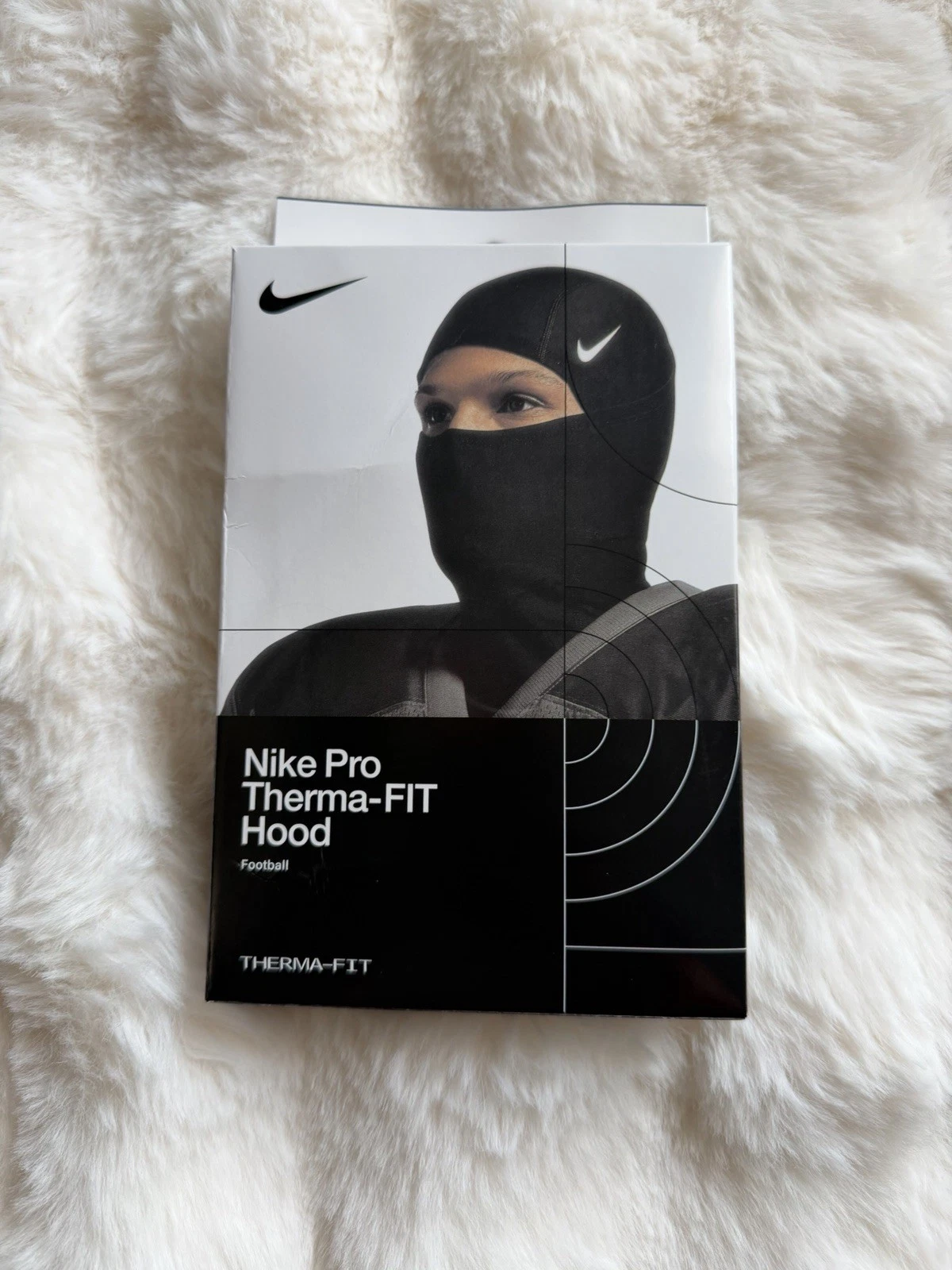 Nike Pro Therma-Fit Hood HyperWarm Balaclava - Black - New in Box