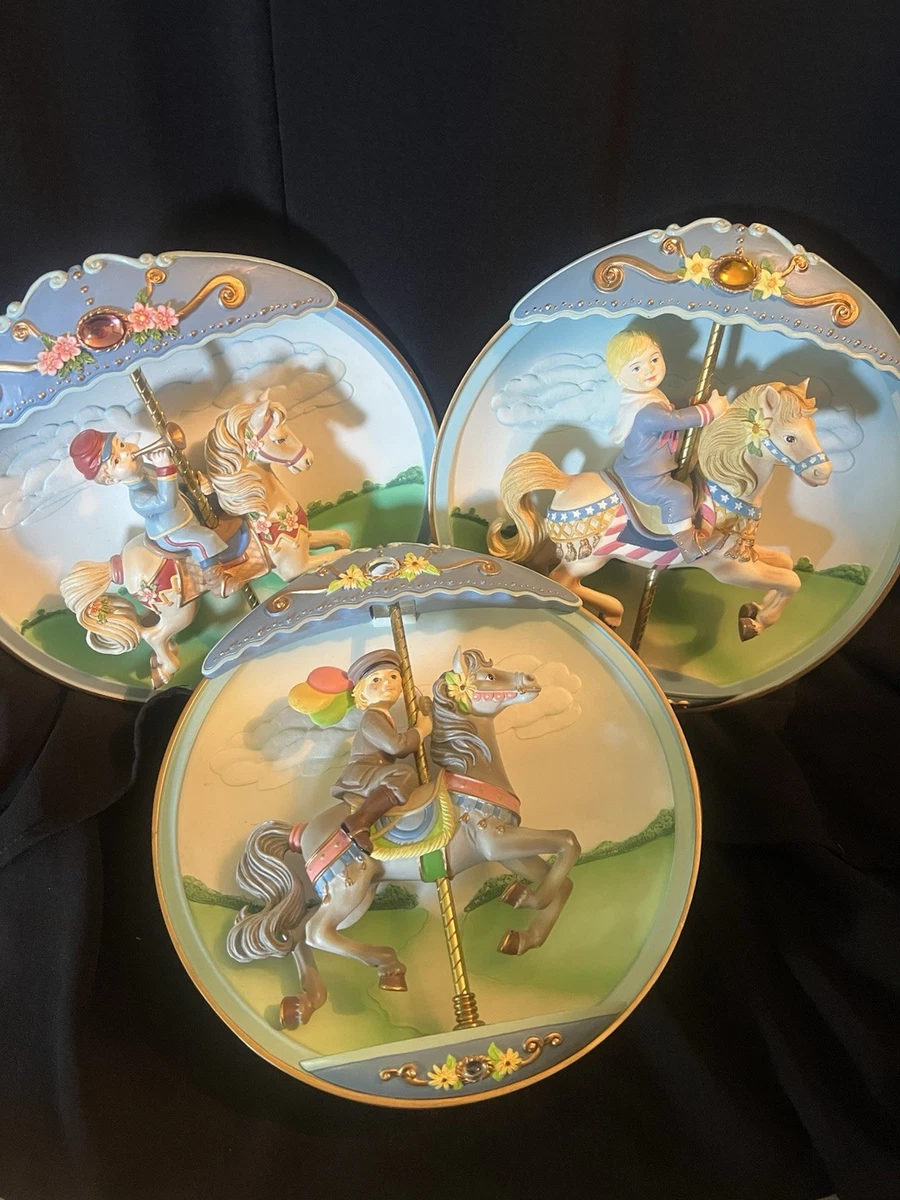 Bradford Exchange Carousel Plates for sale | eBay