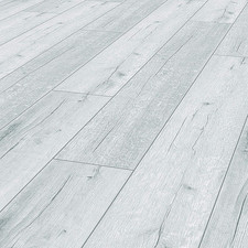 Pavimento Laminato Ac5/12Mm, Antiscivolo, Flottante, Rovere Grigio Chiaro Spazzo