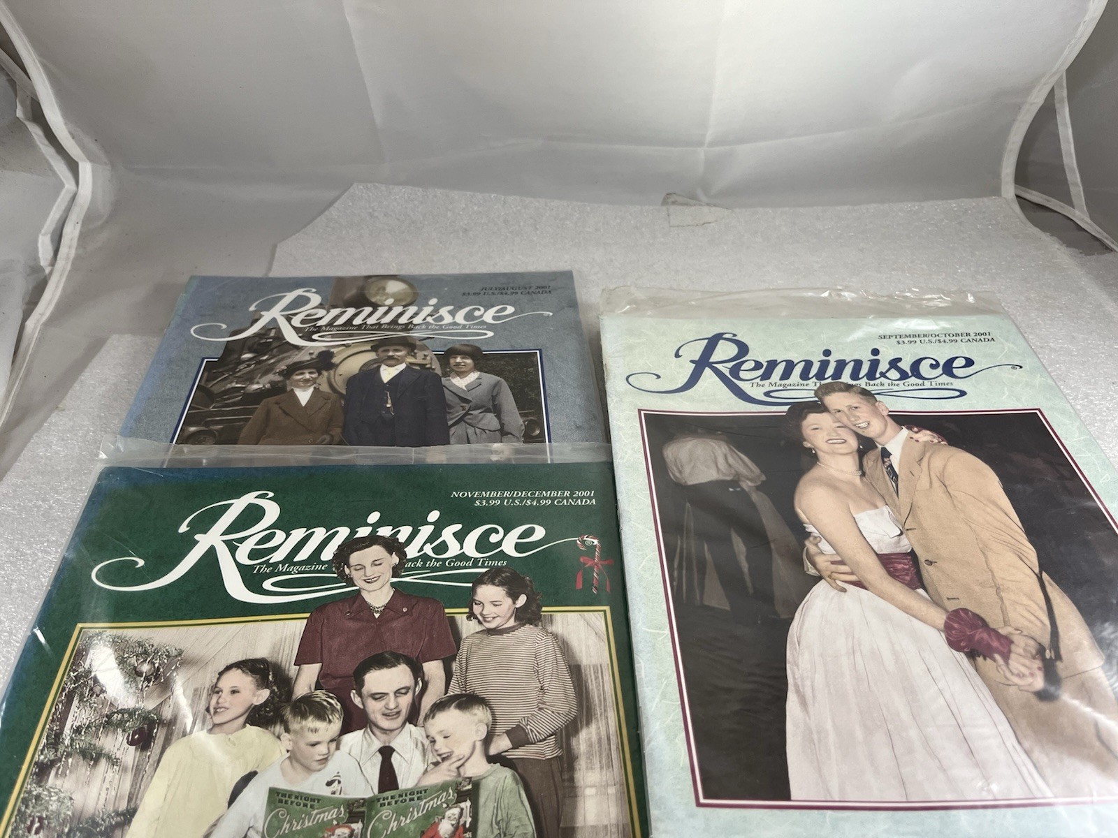 Reminisce The Magazine 2001 That Brings Back The Good Times Lot Of 3