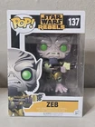 Vaulted Funko Pop! Star Wars Rebels Zeb Vinyl Figure #137 ~ NIB