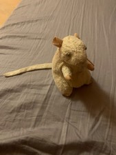 ty beanie baby - Cheezer the white hamster. Well loved. 