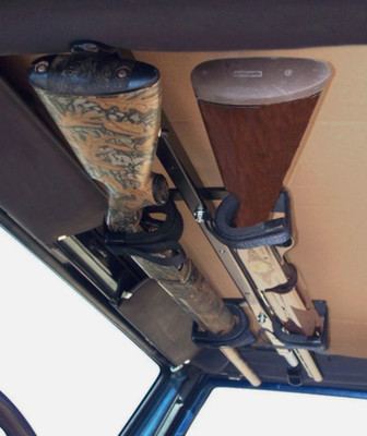 Great Day 42''-48'' Overhead Gun Rack For 18 Jeep Wrangler Rubicon 2Door QD857-0GR