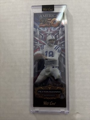 2026 Wild Card Slim Gems - Peyton Manning 1/2 America 250 NSCC Exclusive