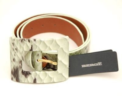 Nwt $150 BERGE Italy Italian Patent Leather Women display picture 2