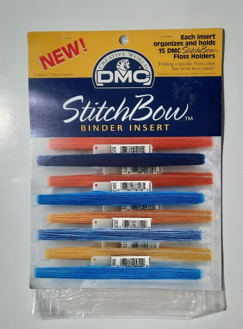 Creative World DMC U1242 StitchBow 2 Binder Inserts Sealed eBay