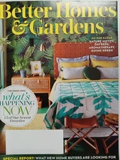 Better Homes and Gardens Magazine March 2020 What's Happening Now 45 New Trends