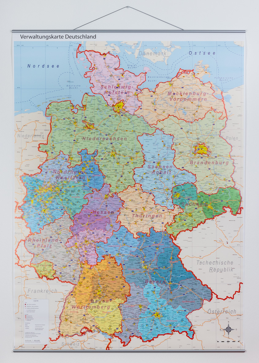 Landkarte Von Deutschland Karte Von Deutschland Stadt