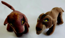 (2) DISNEY LION KING ~ SIMBA'S PRIDE BEANIE BABIES