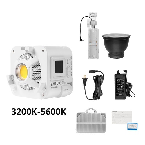 YONGNUO YNLUX100 Bi-Color 3200K-5600K 100W LED Video Fill Light Portable Outdoor - Picture 14 of 30