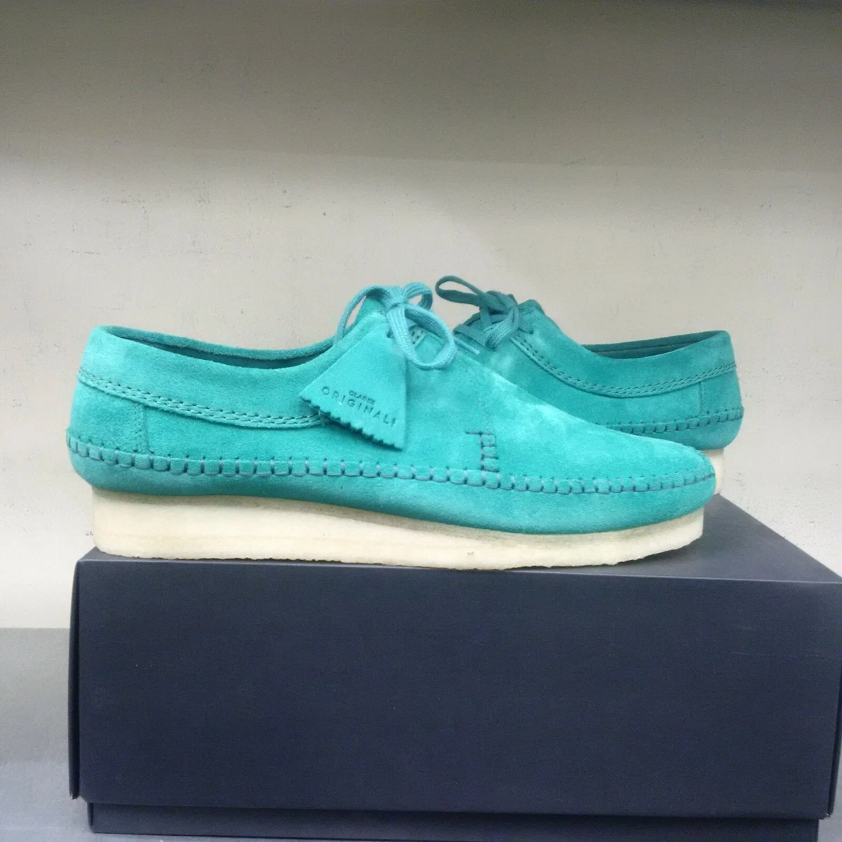 Clarks weaver ocean blue sale