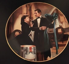 1991 W.S. George Gone With the Wind  Plate "The Paris Hat”By Paul Jennis