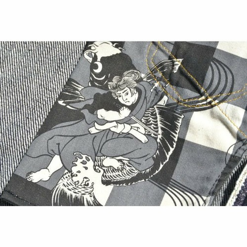 SAMURAI JEANS S3000VX 25OZMB Musashibo Benkei model special selvedge exclusive - Picture 17 of 18