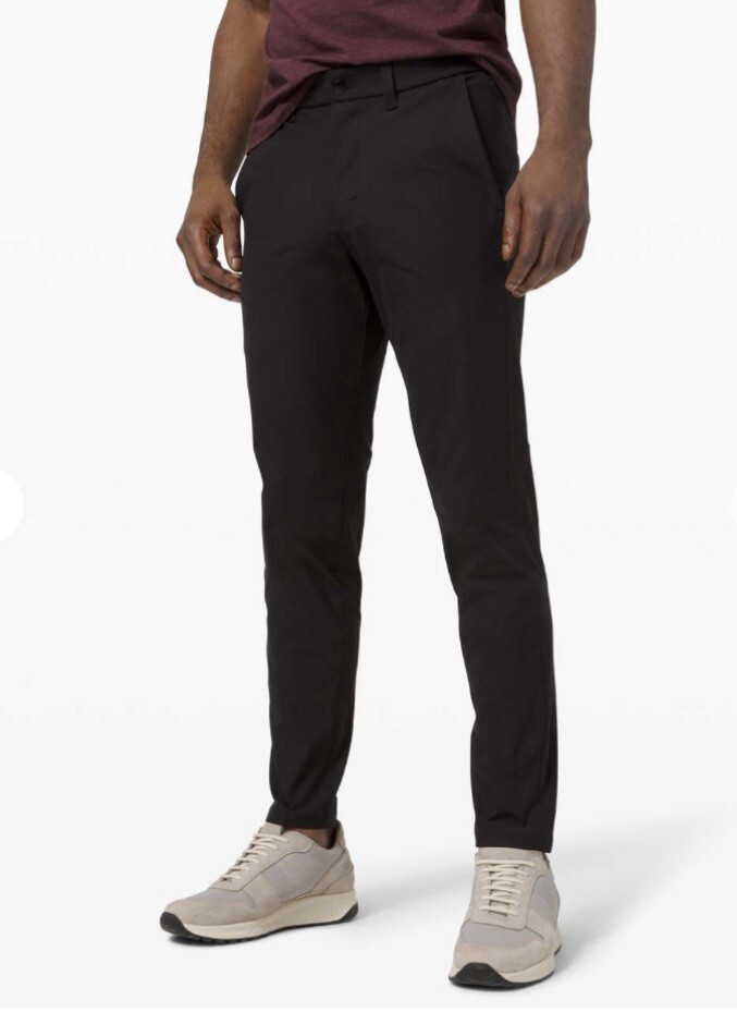 Lululemon Commission Pant Slim 28” Black Mens 32 | eBay