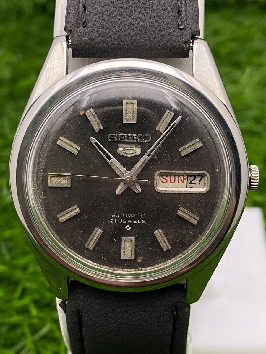 Seiko 5 Automatic 21 Jewels 6319-8000 Watch Japan. | eBay