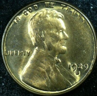 【メル】リンカーン 1929-S/S Lincoln Wheat Cent - RPM FS-501 (013.65) - RED GEM