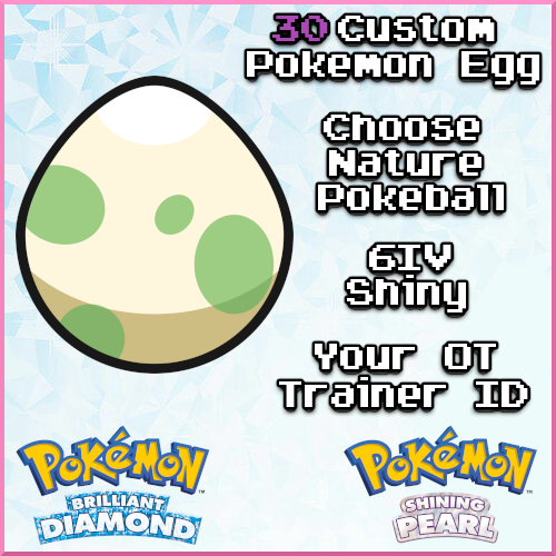 Choose BDSP Bundle Item Ball Pokedex 6IV Pokemon Brilliant Diamond Shining Pearl - Picture 29 of 86
