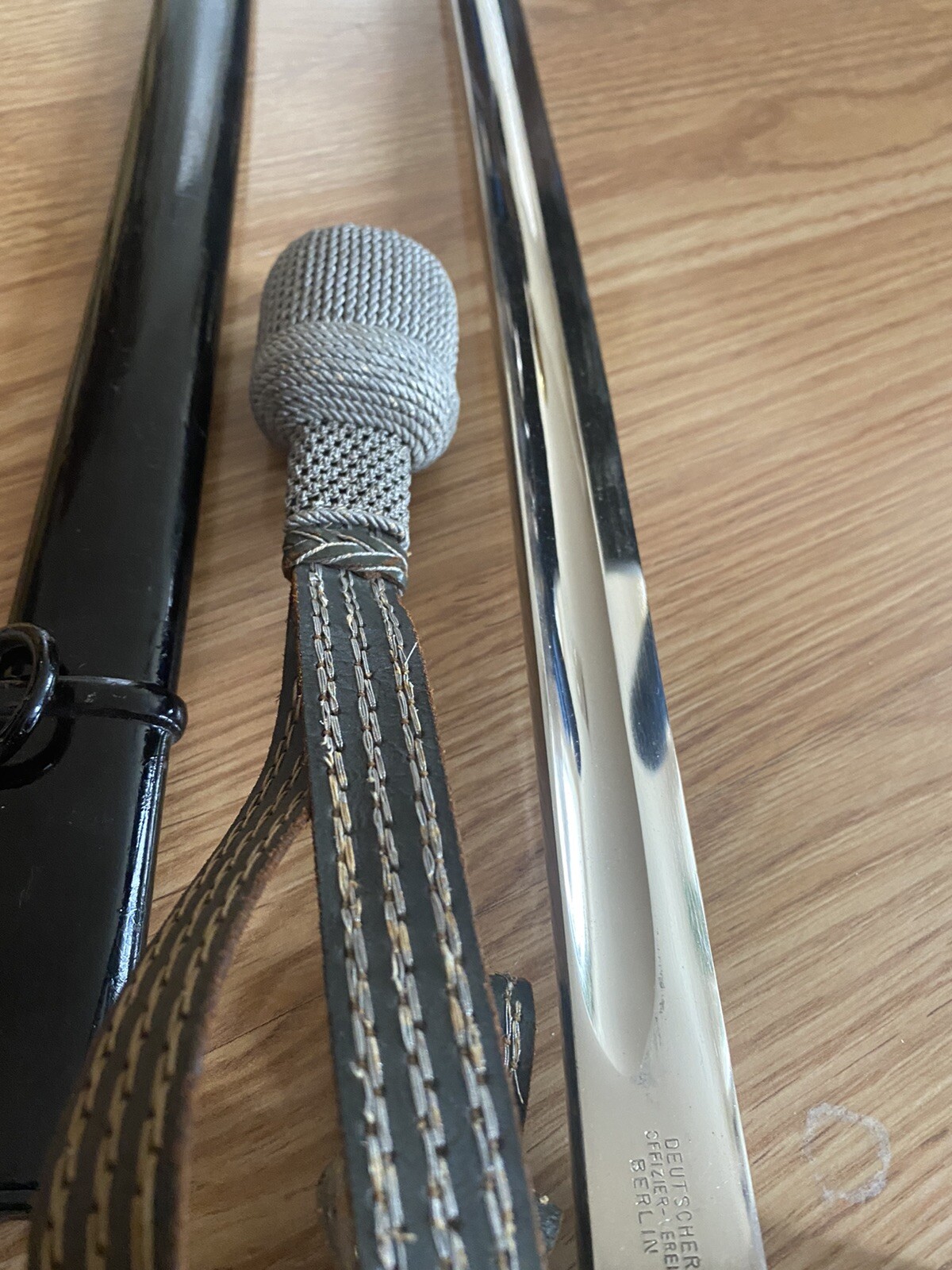 GERMAN WWII ARMY OFFICERS SWORD, DEUTSCHER OFFIZIER VEREIN BERLIN, WKC