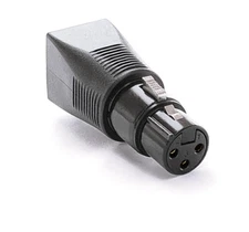 XLR RJ45 Adapter CAT-5 Ethernet to DMX512 Cable Converter, Female 3-Pin, XLRJ...
