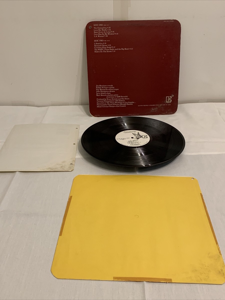 the doors la woman vinyl original Promo Rare White Label