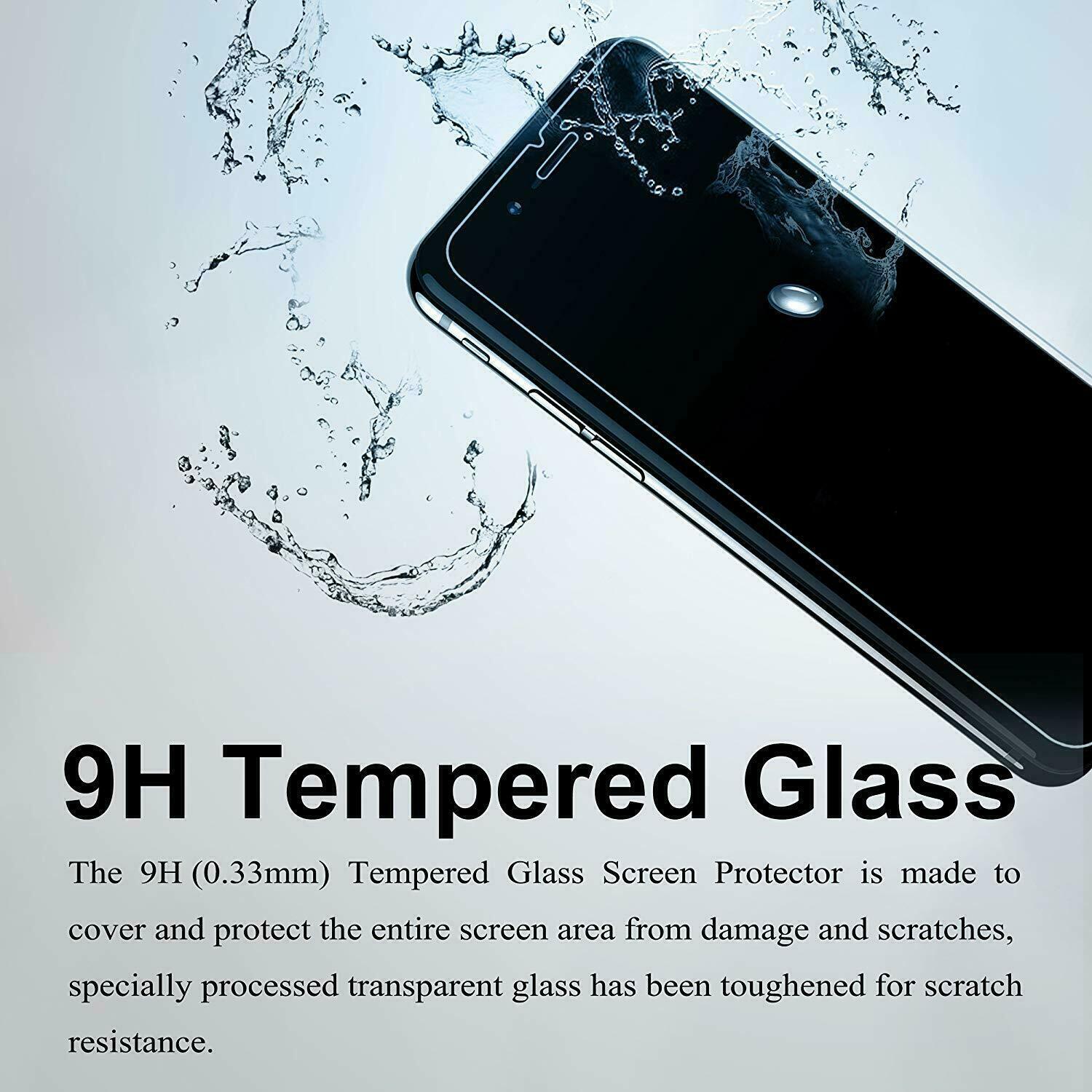 3-Pack For iPhone 15 14 13 12 11 X XS XR Max Pro Tempered GLASS Screen Protector