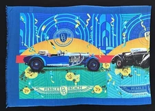 MERCEDES-BENZ SS S 2023 Pebble Beach Concours Cashmere Silk Scarf Shawl Wrap