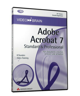 Adobe Acrobat 7.0 - Video-Training (DVD-ROM) ZUSTAND SEHR GUT