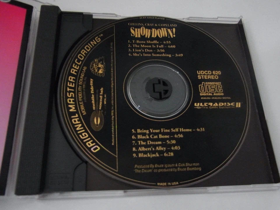 Collins Cray & Copeland Showdown MFSL CD ( 24 Karat Gold ) USA - Bild 3 von 3