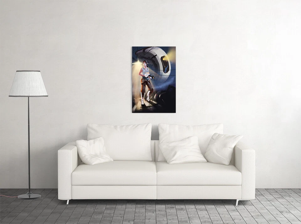 Portal 2 Hot Juego Impresión de Seda Caliente Nueva Pintura Arte de Pared Decoración del Hogar - PÓSTER 20x30 Foto 3 de 4