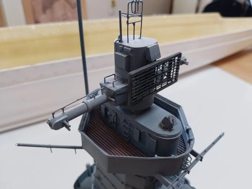 Gefechtsmast Admiral Graf Spee 1:100 fertig gebaut - Bild 4 von 11