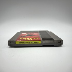 Nintendo NES Wrath Of The Black Manta testata e funzionante 1990 cartuccia autentica