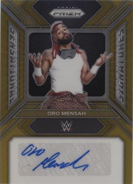 2024 Panini Prizm WWE - Oro Mensah #SS-ORO for sale | eBay