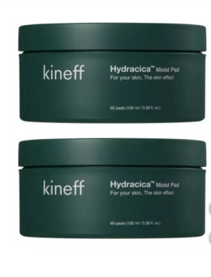 Kineff Hydracica Moist Pads, 3.38 fl oz, 2-pack New