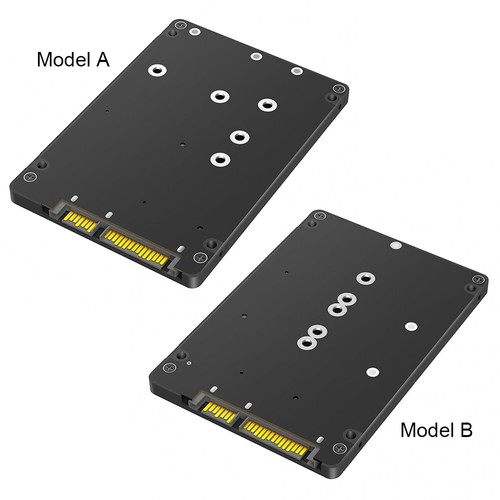 M.2 NGFF B-key & MSATA SSD To SATA 3.0 Adapter Card Converter Case Enclosure - Afbeelding 7 van 18