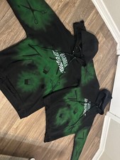 Barber LifeStyle Brand Hoodie Custom Green over Black