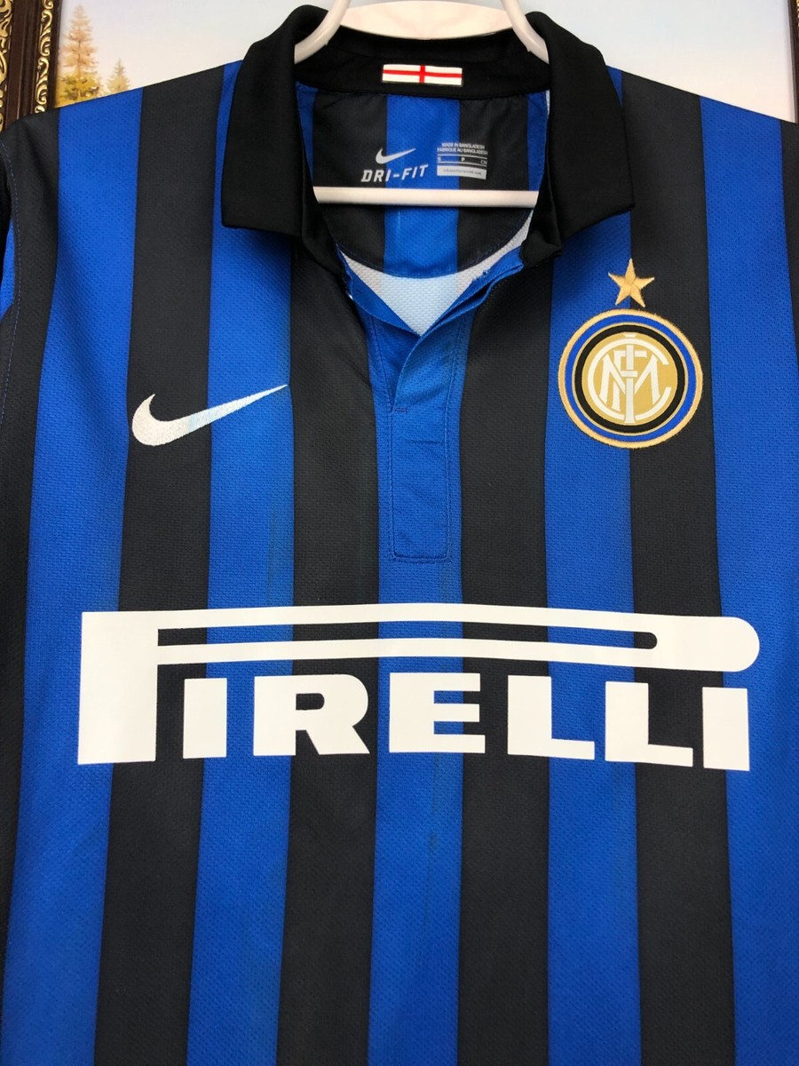 Inter Milan Home football shirt 2011 Soccer Nike Maglia Mens Blue