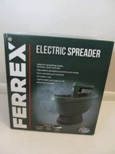 Ferrex Electric Spreader for Seeds, Fertilizer, Sand, Winter Salt, 3L Capacity