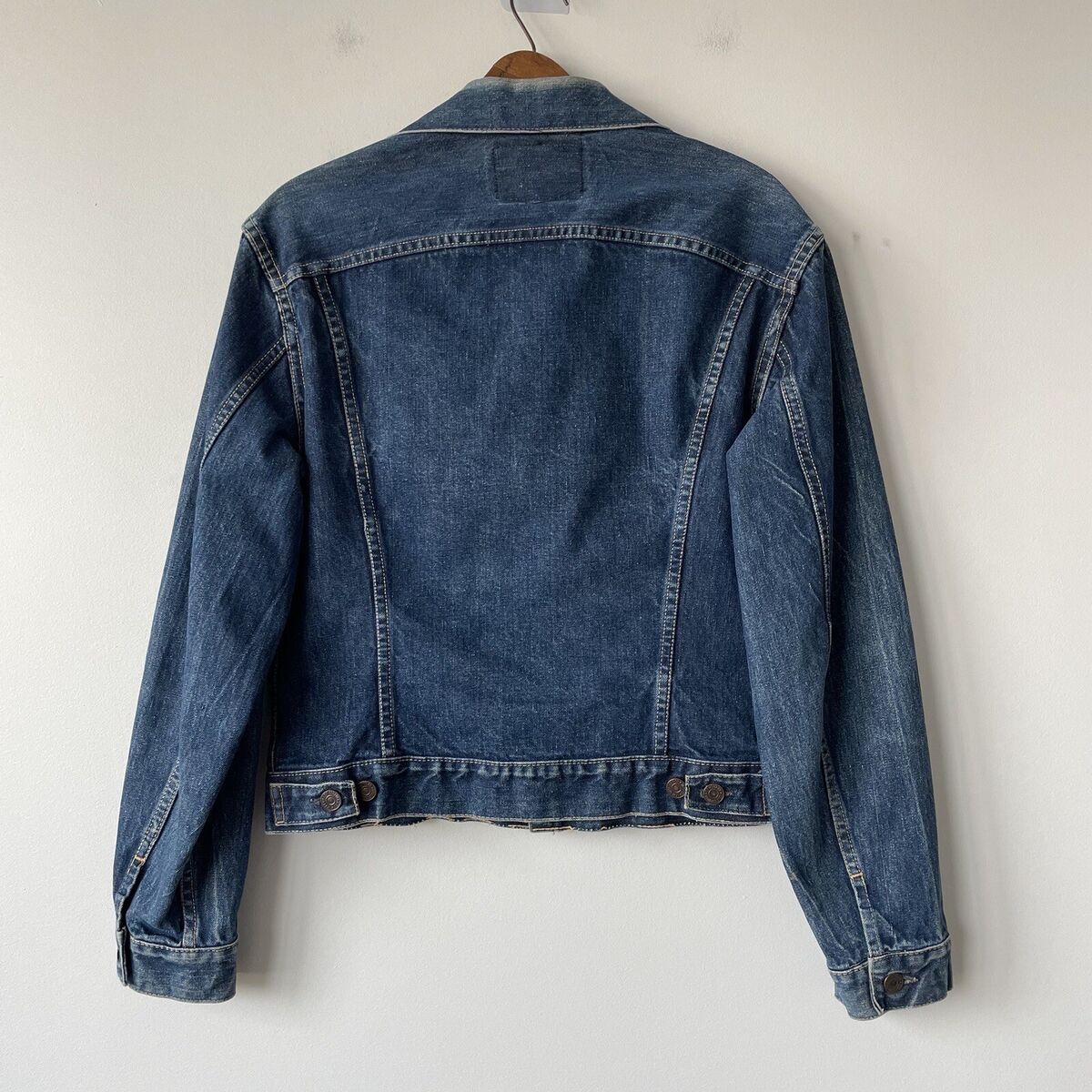 Levi's Trucker Jacket Men's M 557xx Big E Type 3 1962 17 Levi's Trucker Jacket Men's M 557xx Big E Type 3 1962 17