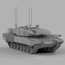 3D Printed 1/72/87/144 Canadian Leopard 2A4M Main Battle Tank Model Kit-