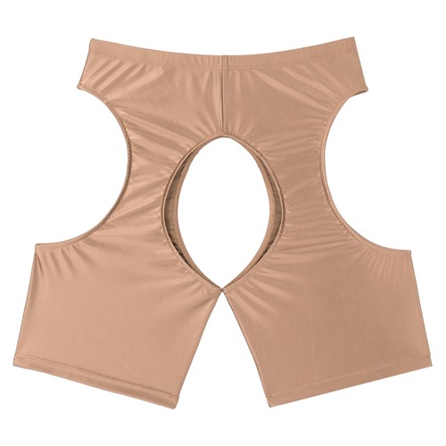 Para mujeres Patente Pantalones de Cuero Sexy Cortados Medias Disfraz Noche Fiesta Prendas para club nocturno - Imagen 35 de 46