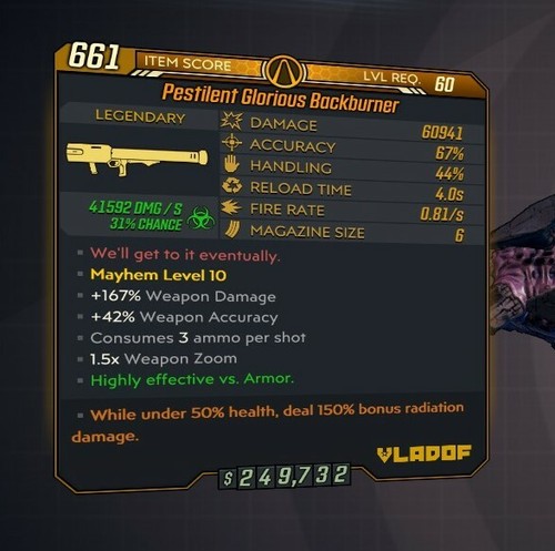 Borderlands 3 LEVEL 72 MAYHEM 10 Weapons BL3 PS4/PS5/XBOX/X/SWITCH/PC - Picture 107 of 242