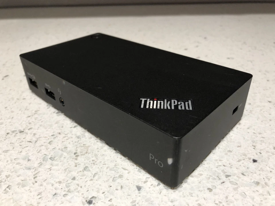 Lenovo ThinkPad USB 3.0 PRO DOCK Universal + Fuente de Alimentación Original, Surface Pro Foto 3 de 4