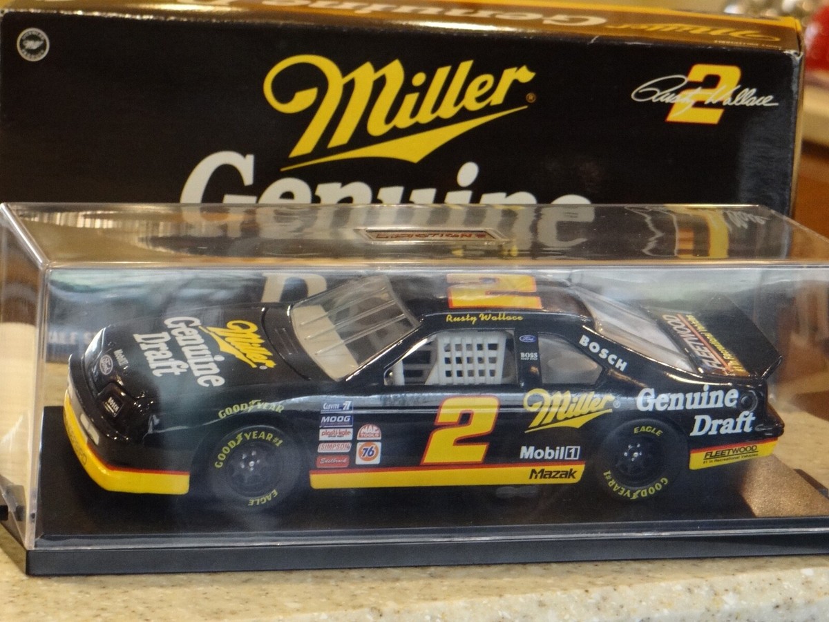 1995 Rusty Wallace Miller Genuine Draft MGD Ford Thunderbird