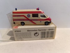 Busch 47824 ,MB Sprinter "BRK Wasserwacht Bad Reichenhall" , OVP Vergilbt , H0