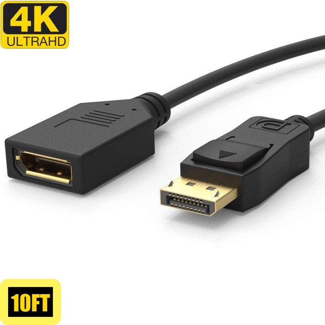 DisplayPort to DisplayPort Extension Cable 4K60HZ GoldPlated