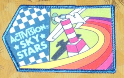 Parche Bordado Coleccionable De Los 80s - Activision Atari 'Sky Jinks' (Edición Retro Vintage)