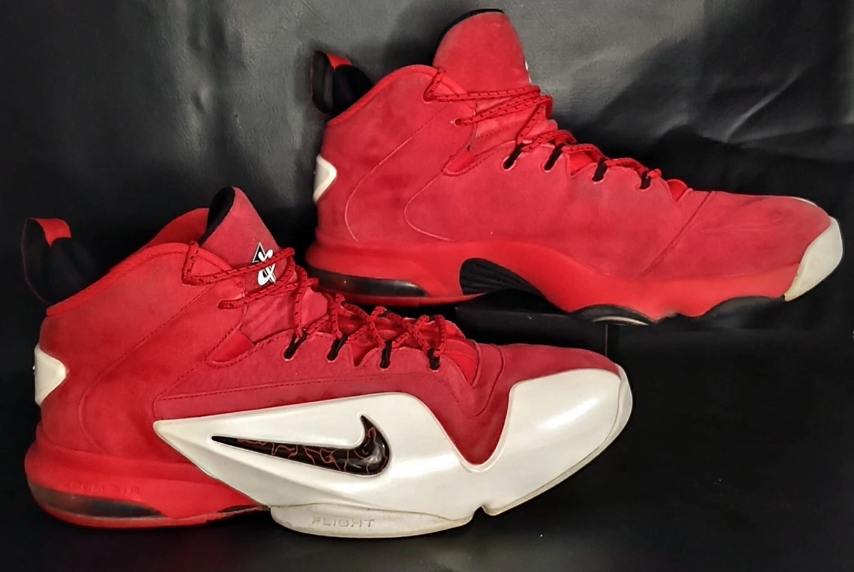 %Nike Air Zoom Penny VI 6 University Red/Black-White Men\'s 11 / A 35 Nike Air Zoom Penny VI 6 University Red/Black-White 749629  main image 4