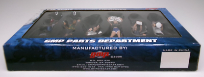 ヴィンテージ 2005 gmp パーツ部門 1/18 スケール カーウォッシュ Vintage 2005 GMP Parts Department 1:18 Scale Car Wash Figurines