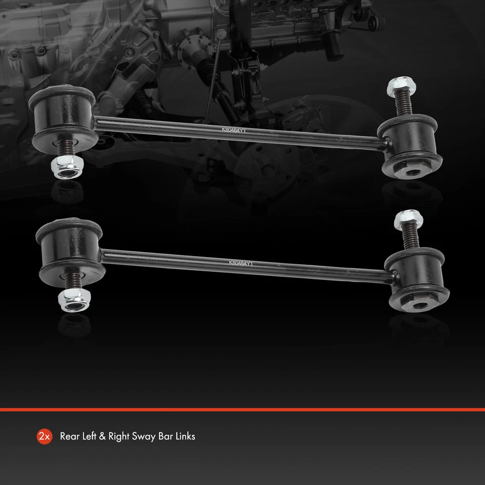 2pcs Rear Stabilizer Bar Link for Mercedes-Benz	300SD 300SE 400SEL 500SEC 600SEC - Image 2 of 4